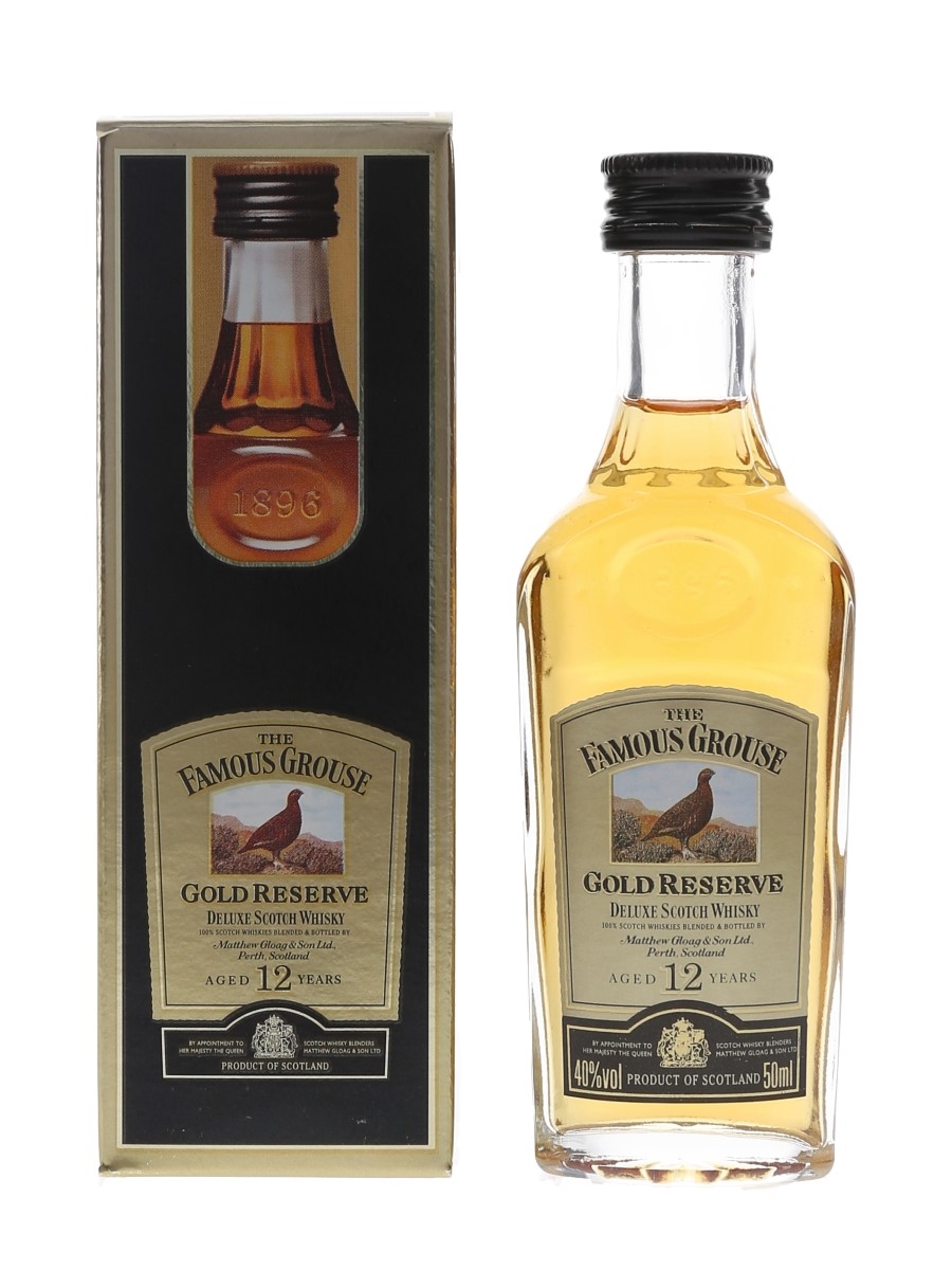 Famous Grouse 12 Year Old Gold Reserve  5cl / 40%