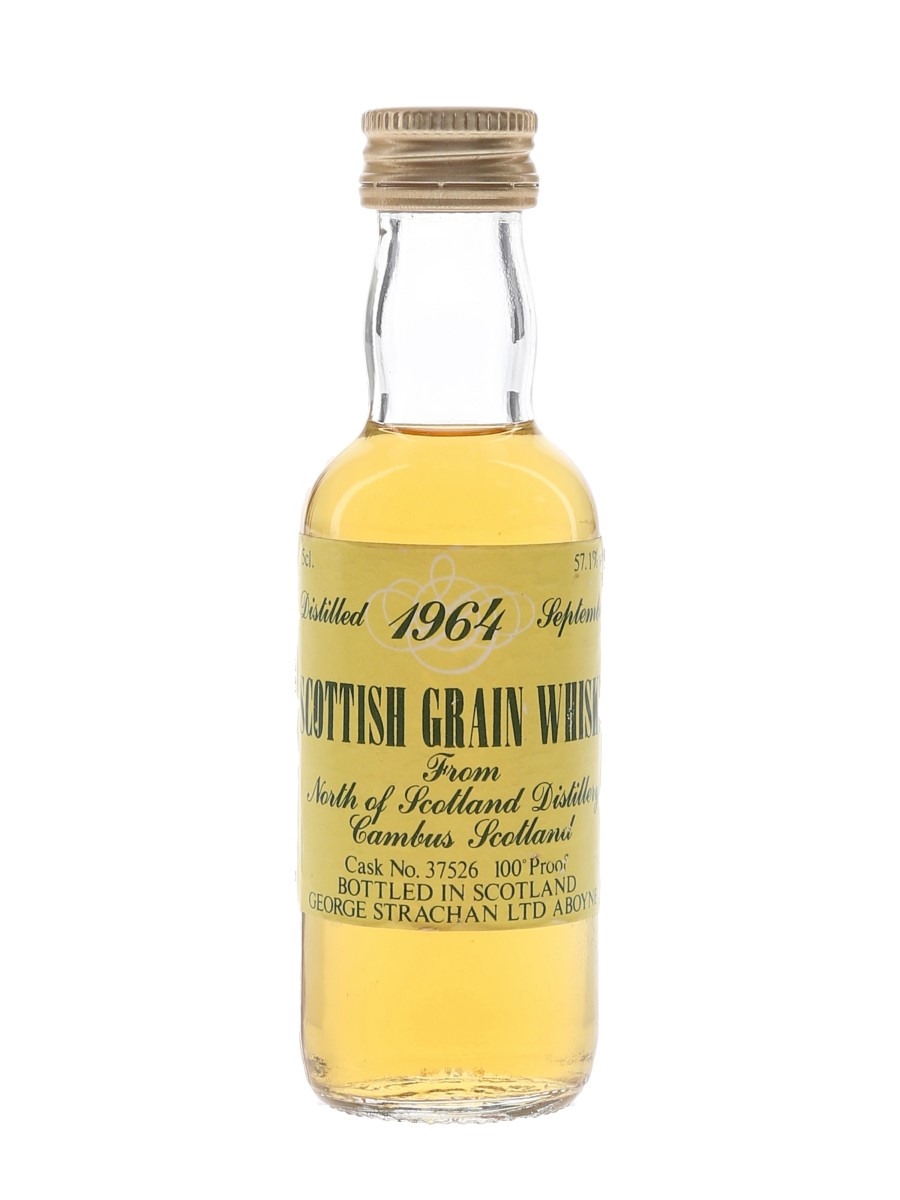 North Of Scotland 1964 100 Proof Scottish Grain Whisky 5cl / 57.1%