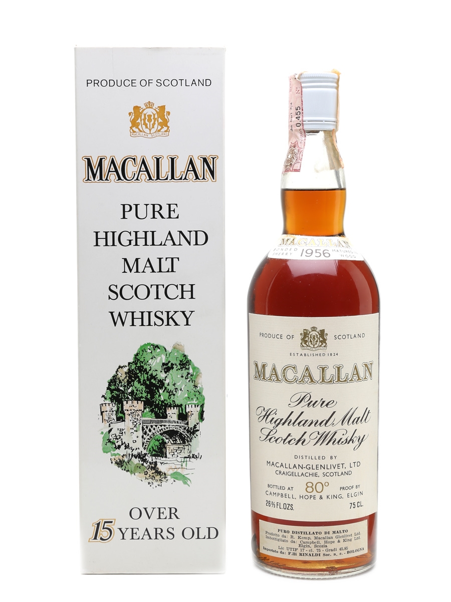 Macallan 1956 Over 15 Years Old 75cl / 45%