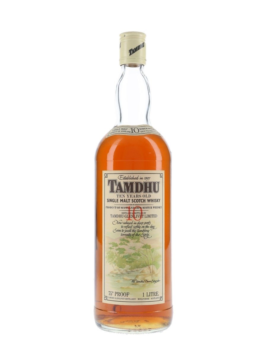 Tamdhu 10 Year Old Bottled 1970s-1980s 100cl / 42.8%