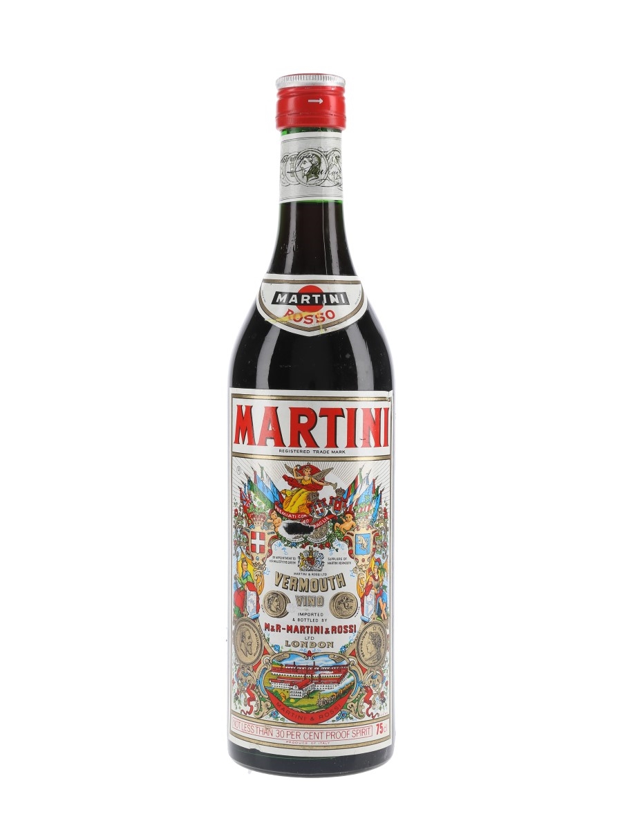 Martini Rosso Vermouth Bottled 1970s 75cl / 17%