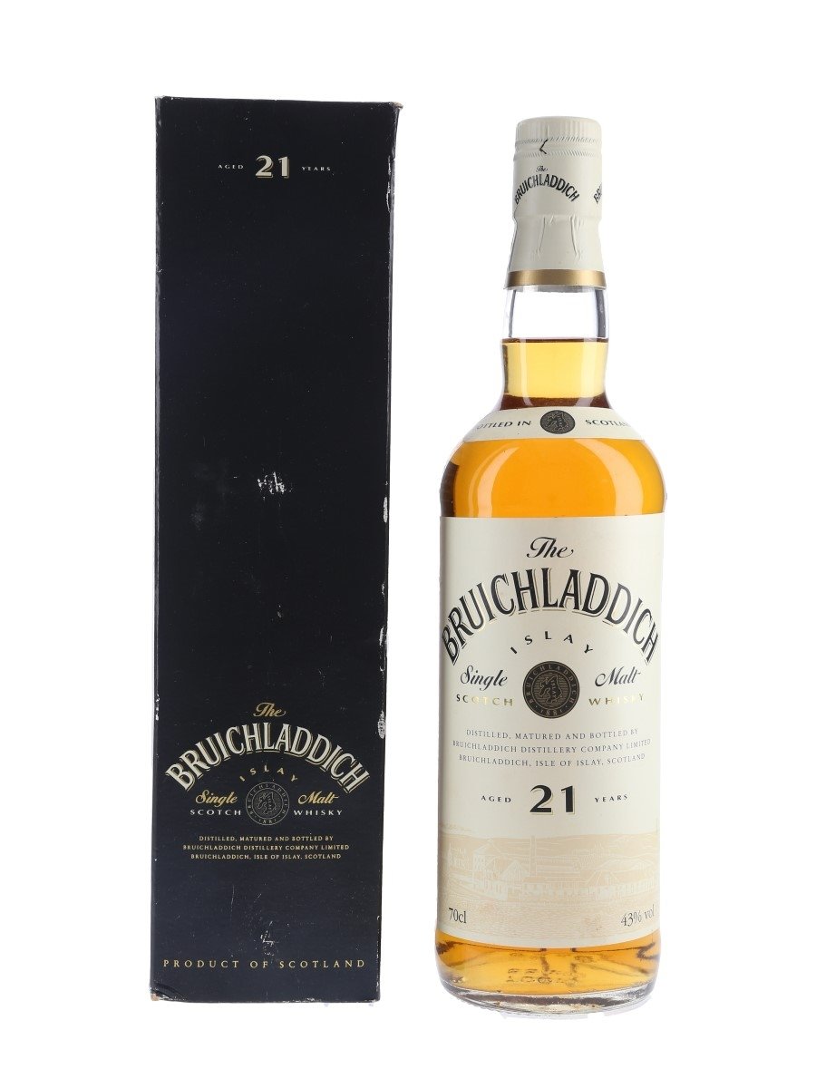 Bruichladdich 21 Year Old Bottled 1990s 70cl / 43%