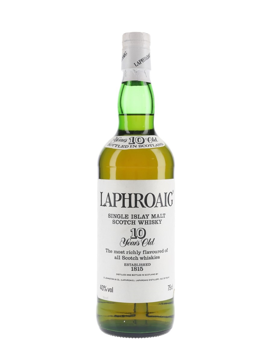Laphroaig 10 Year Old Bottled 1980s-1990s 75cl / 40%