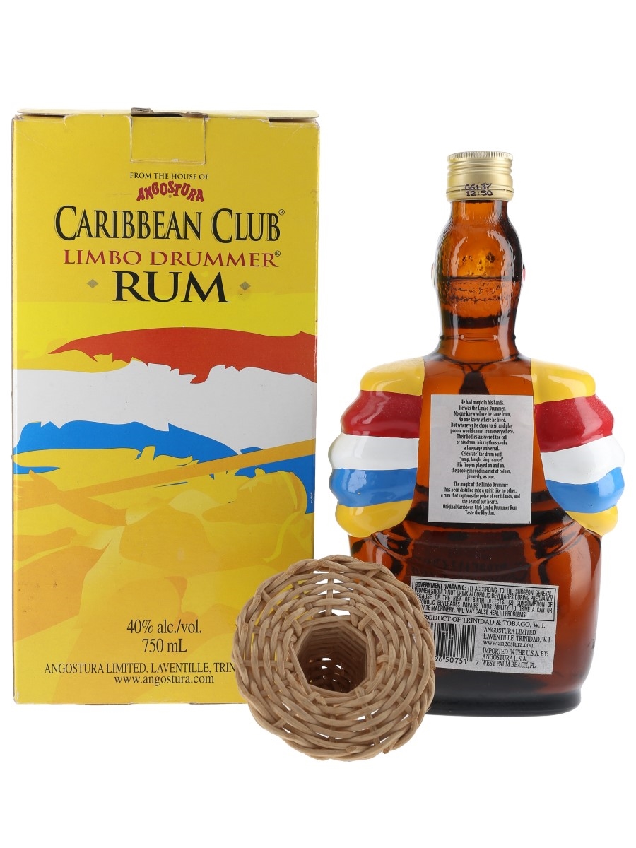 Angostura Caribbean Club Limbo Drummer Rum - Lot 103254 - Buy/Sell Rum  Online