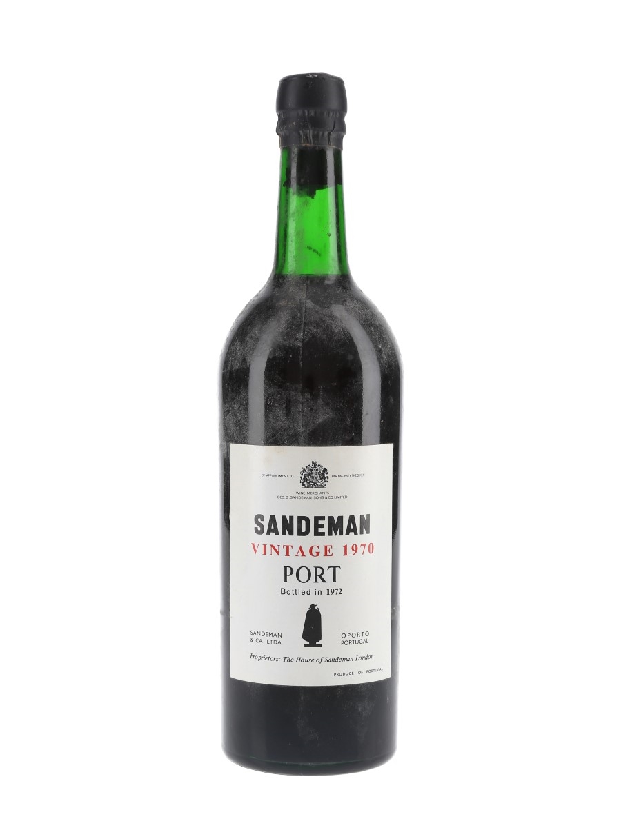 Sandeman 1970 Vintage Port Bottled 1972 75cl