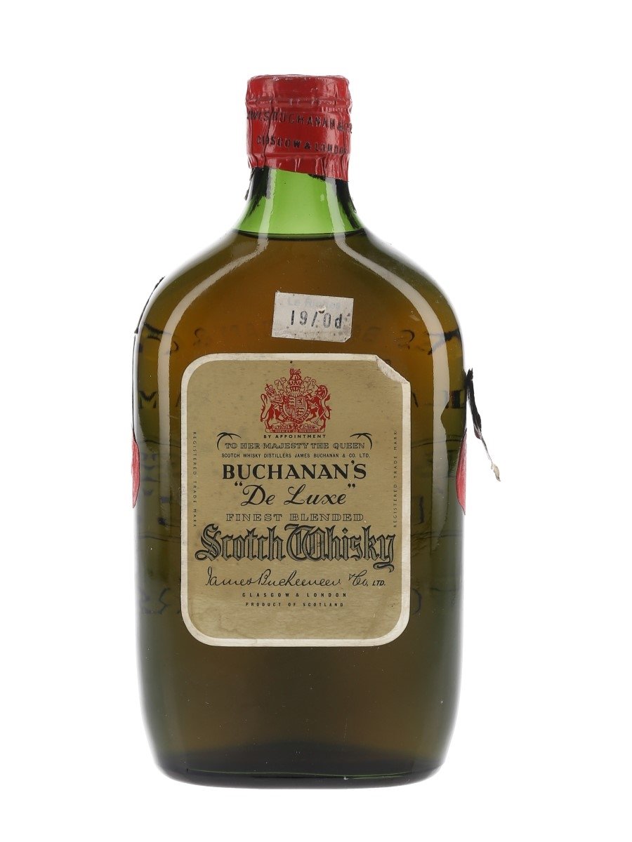 Buchanan's De Luxe Spring Cap Bottled 1960s 35cl