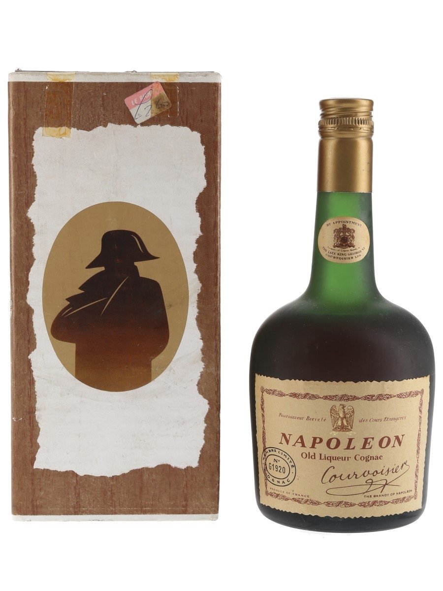 Courvoisier Napoleon Bottled 1950s-1960s - Numbered Bottle 35cl