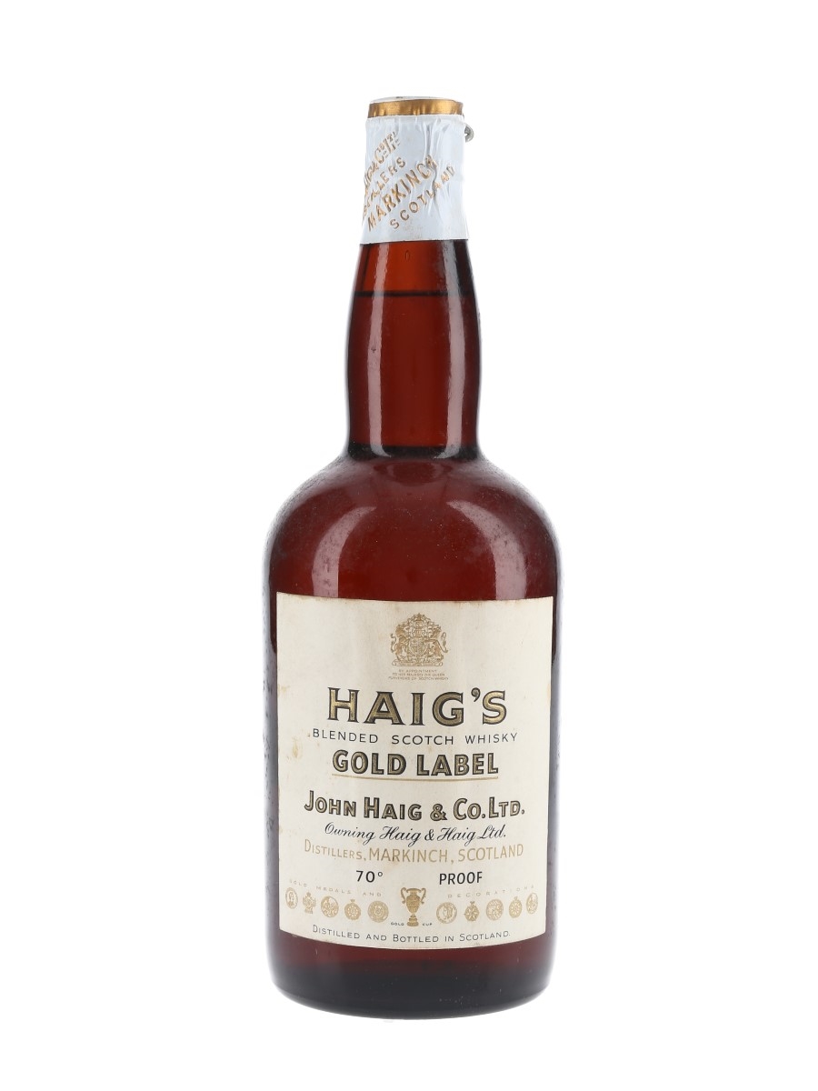 Haig's Gold Label Spring Cap Bottled 1960s 75cl / 40%