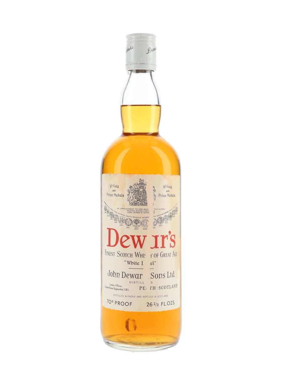 Dewar's White Label Bottled 1960s 75.7cl / 40%