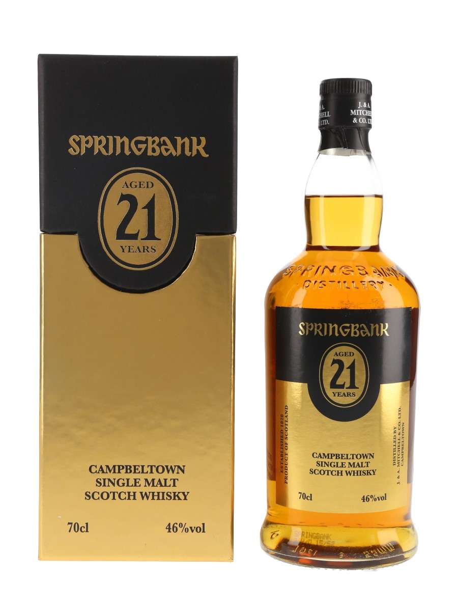 Springbank 21 Year Old Bottled 2015 70cl / 46%