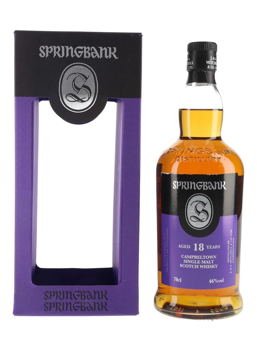 Springbank 18 Year Old Bottled 2015 70cl / 46%