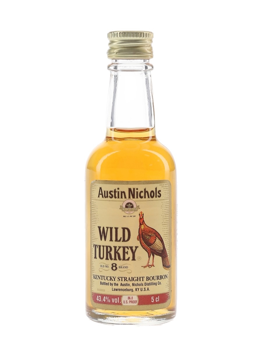 Wild Turkey Bottled 1990s 5cl / 43.4%