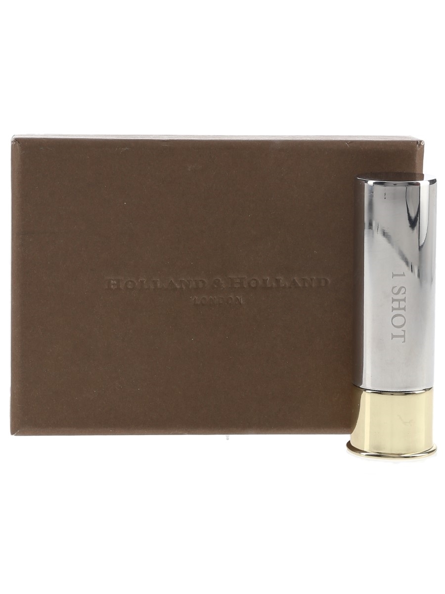 Holland & Holland 1 Shot Hip Flask  8.5cm