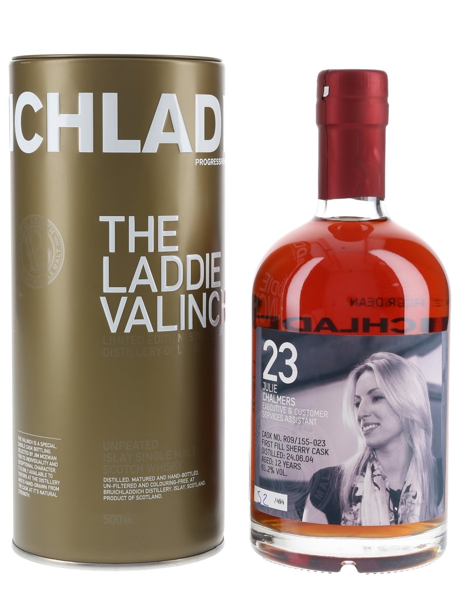 Bruichladdich The Laddie Valinch 2004 12 Year Old Distillery Exclusive 50cl / 61.2%