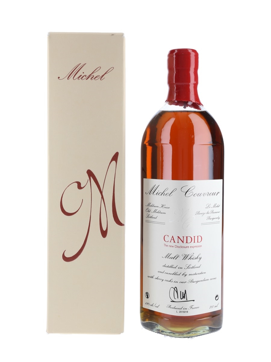 Michel Couvreur Candid Malt Whisky  70cl / 49%
