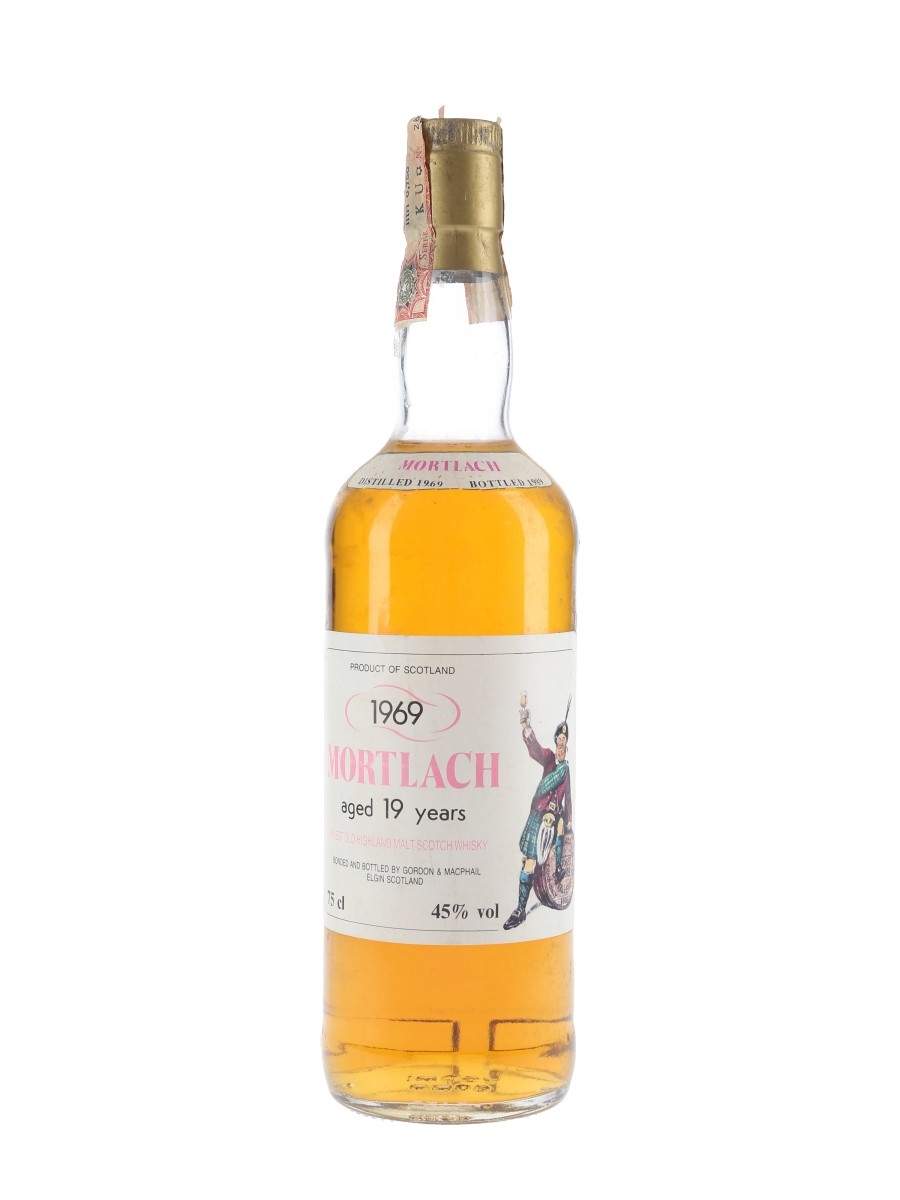 Mortlach 1969 19 Year Old Bottled 1989 - Intertrade 75cl / 45%