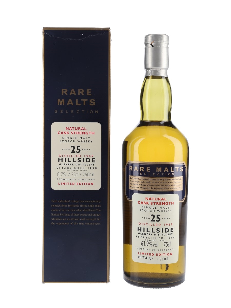Hillside 1969 25 Year Old Rare Malts Selection 75cl / 61.9%