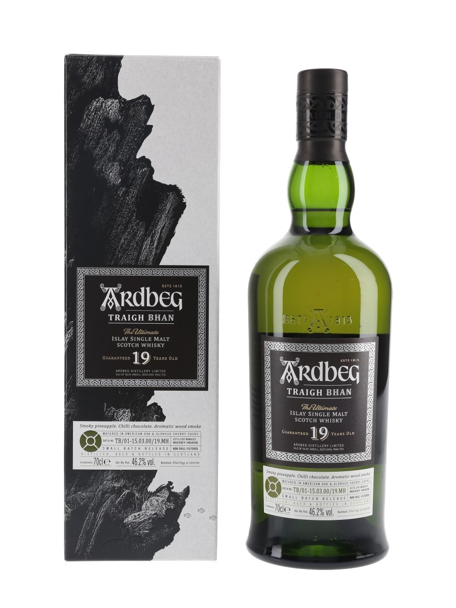Ardbeg 19 Year Old Traigh Bhan Bottled 2019 - Small Batch Release 70cl / 46.2%