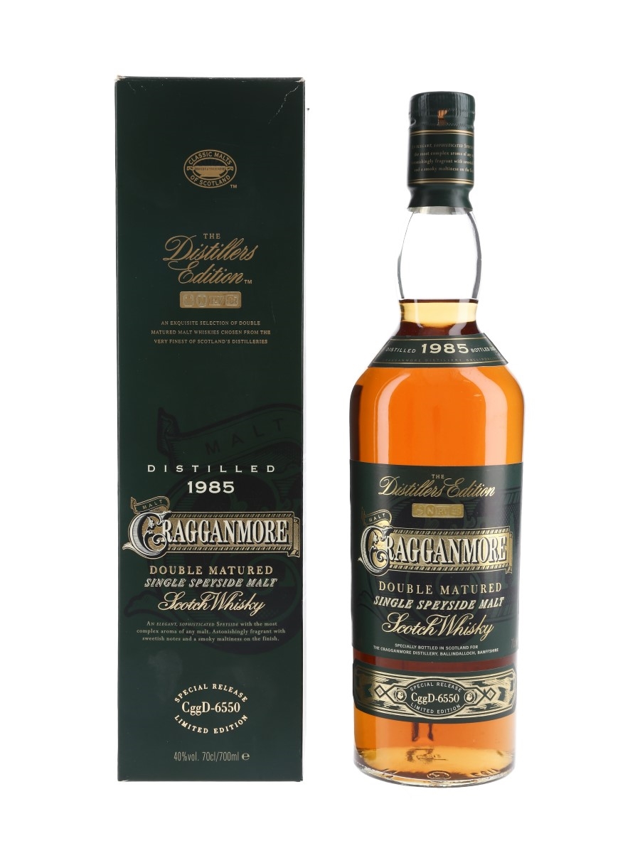 Cragganmore 1985 Distillers Edition Bottled 2000 70cl / 40%