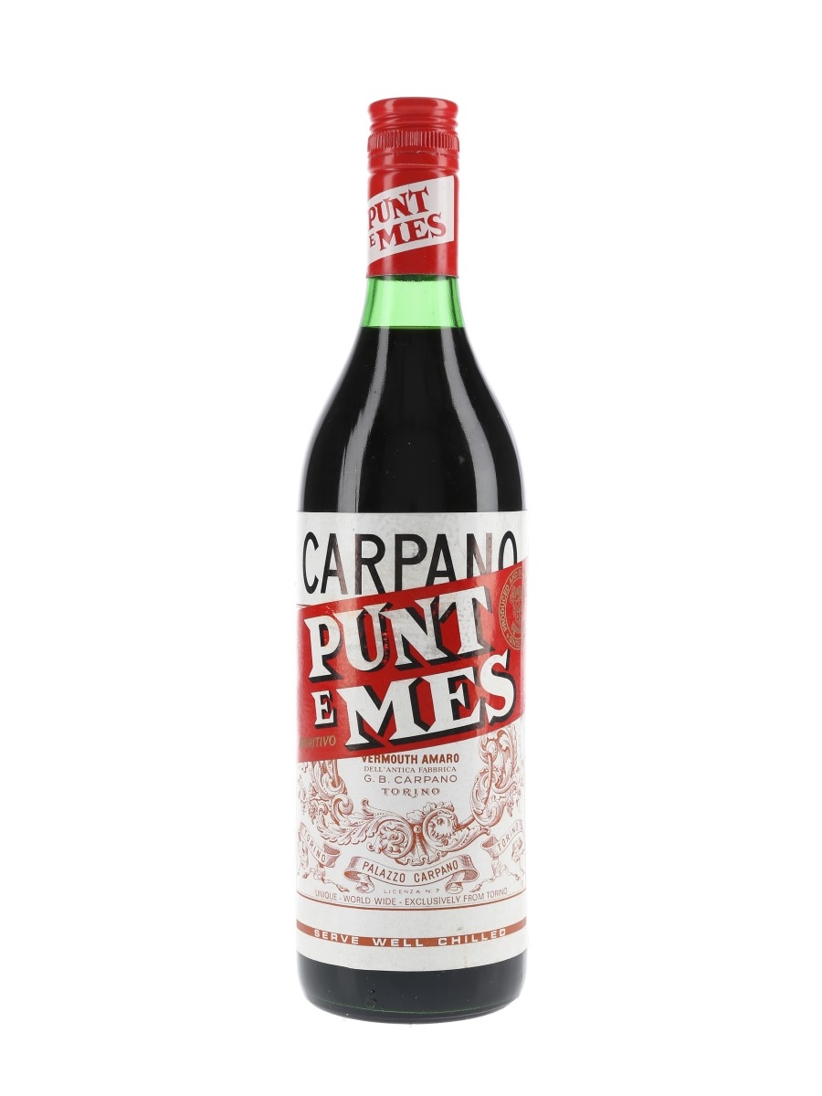 Carpano Punt E Mes Bottled 1970s 100cl