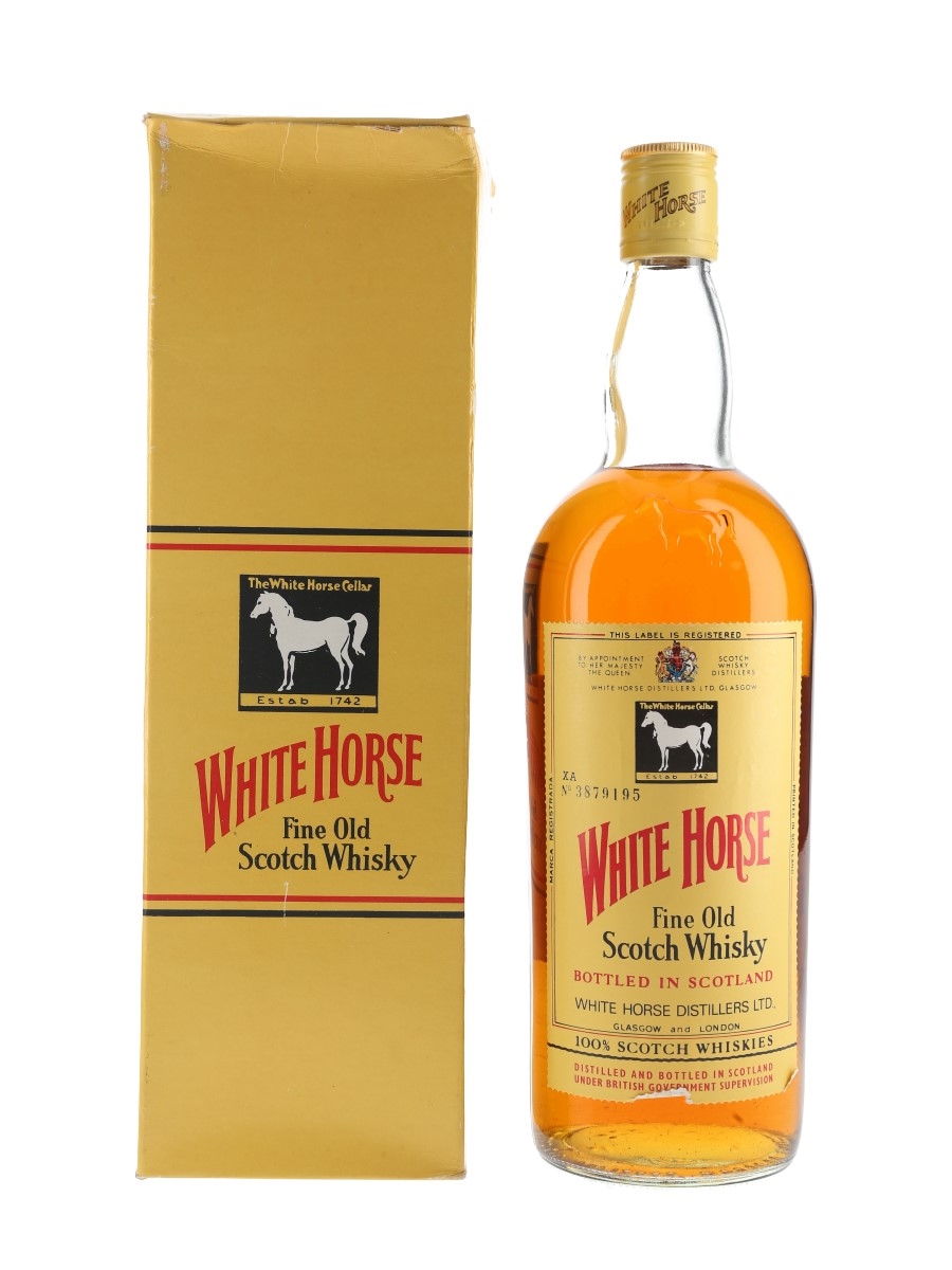 White Horse Bottled 1970s 100cl