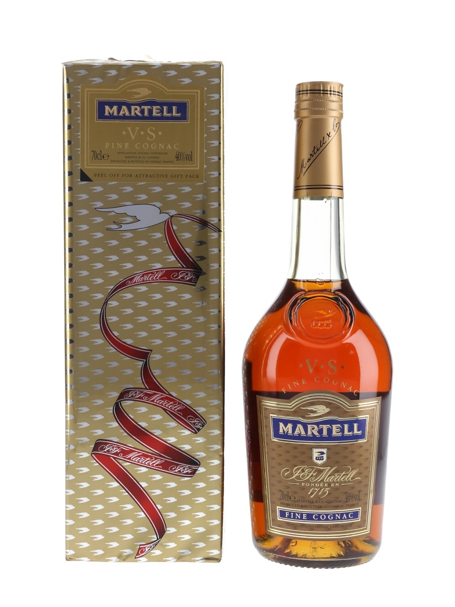 Martell 3 Star VS Bottled 1990s 70cl / 40%