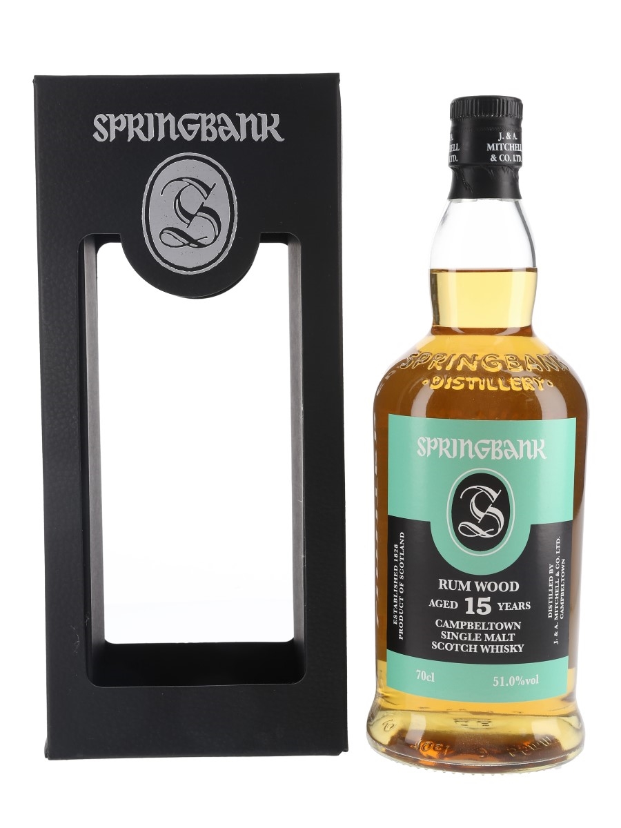 Springbank 2003 15 Year Old Rum Wood Bottled 2019 70cl / 51%