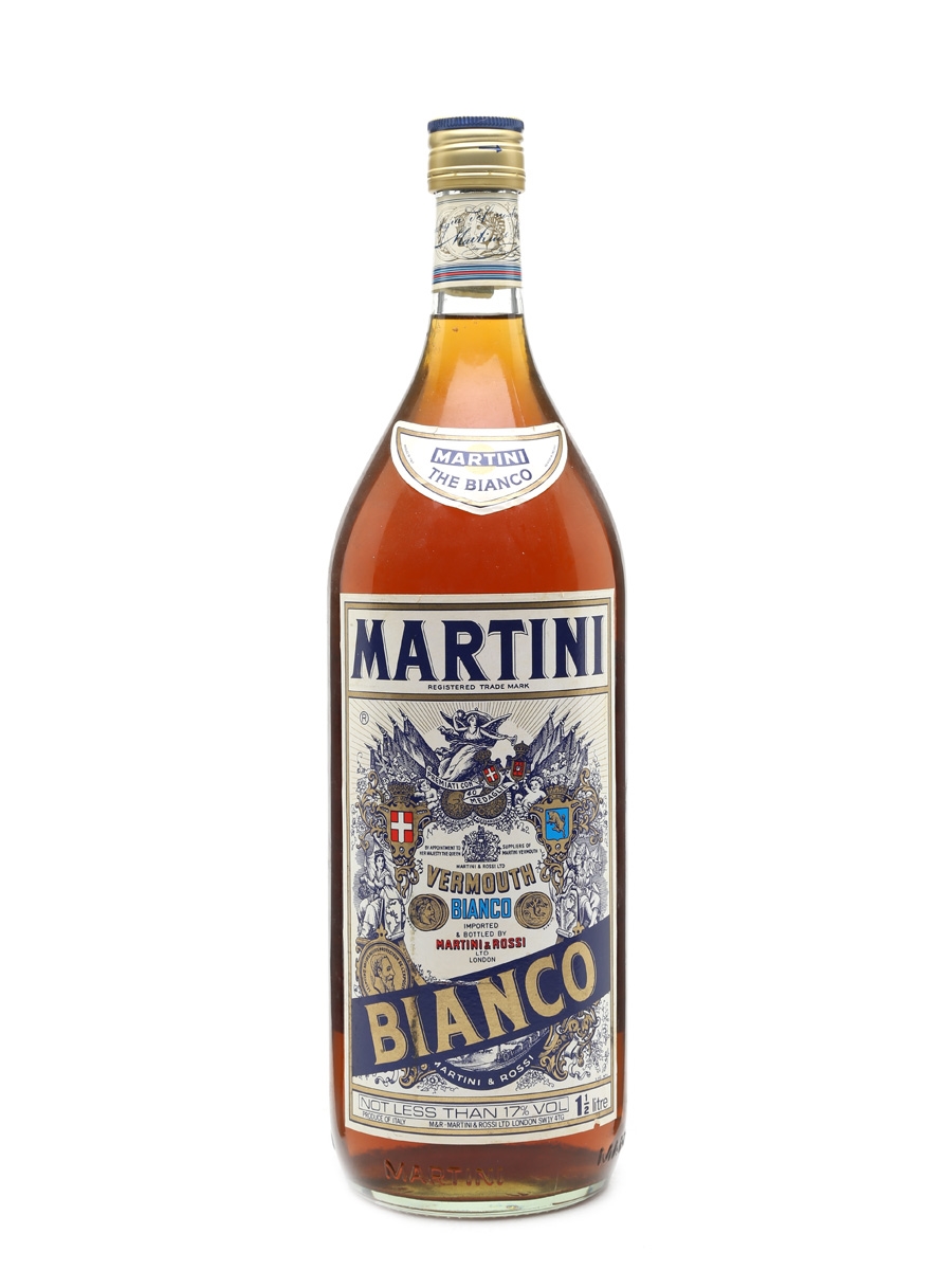 Martini Bianco Vermouth Bottled 1980s 150cl / 17%