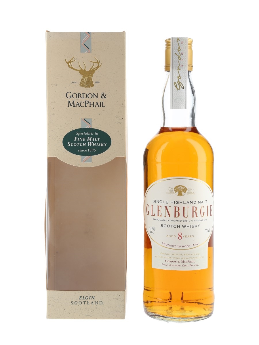 Glenburgie 8 Year Old Bottled 1995 - Gordon & MacPhail 70cl / 40%