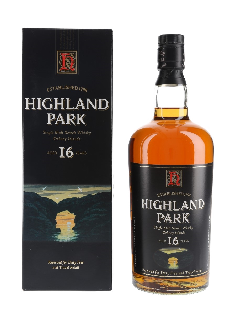 Highland Park 16 Year Old Bottled 2000s - Duty Free 100cl / 40%