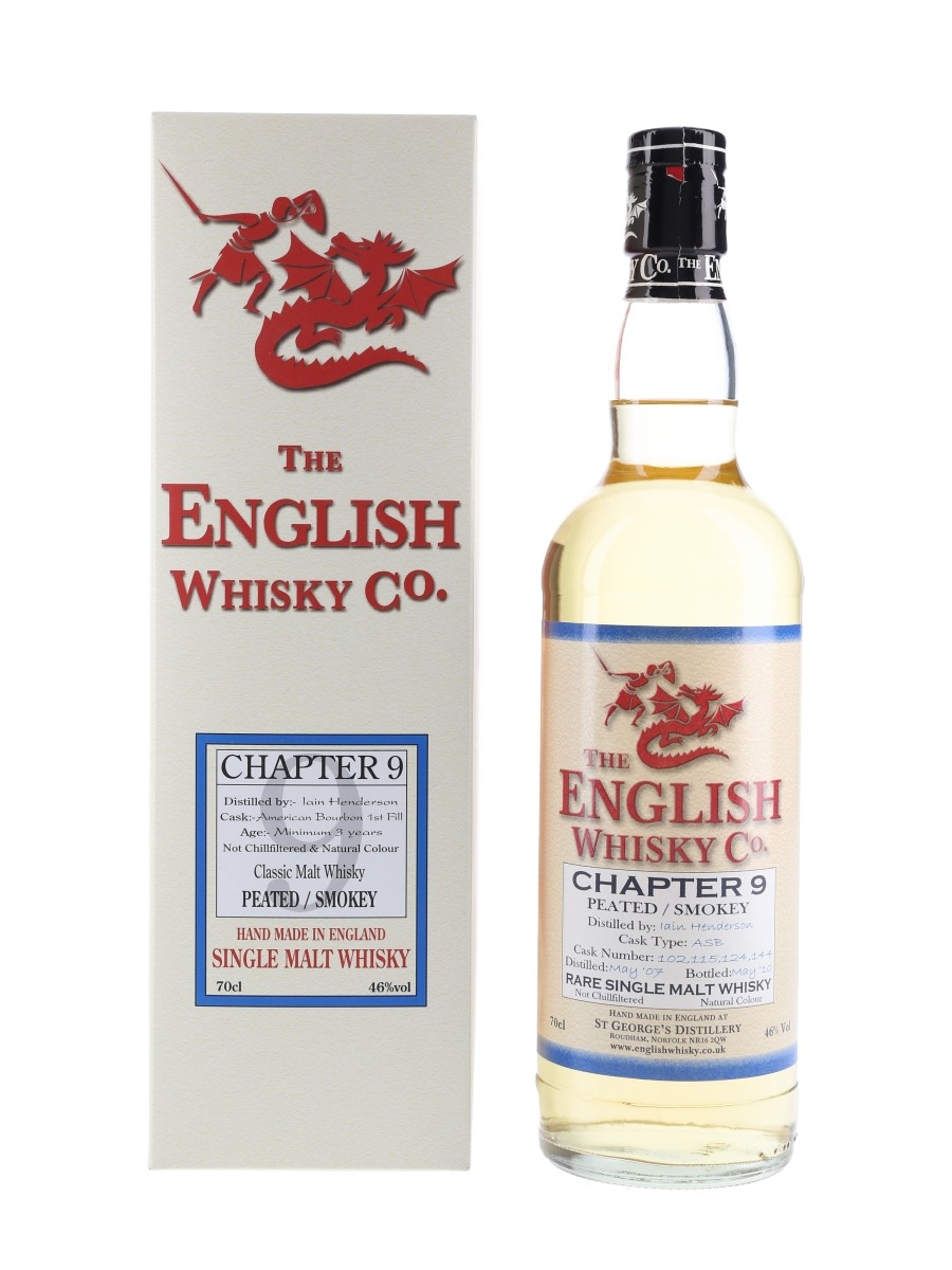 The English Whisky Co. Chapter 9 Bottled 2010 70cl / 46%