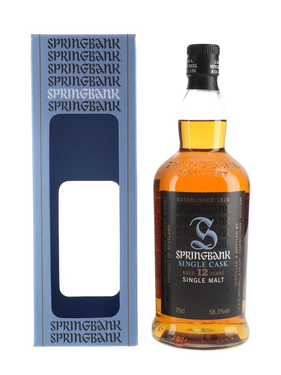 Springbank 2003 12 Year Old Single Cask Bottled 2015 70cl / 58.3%