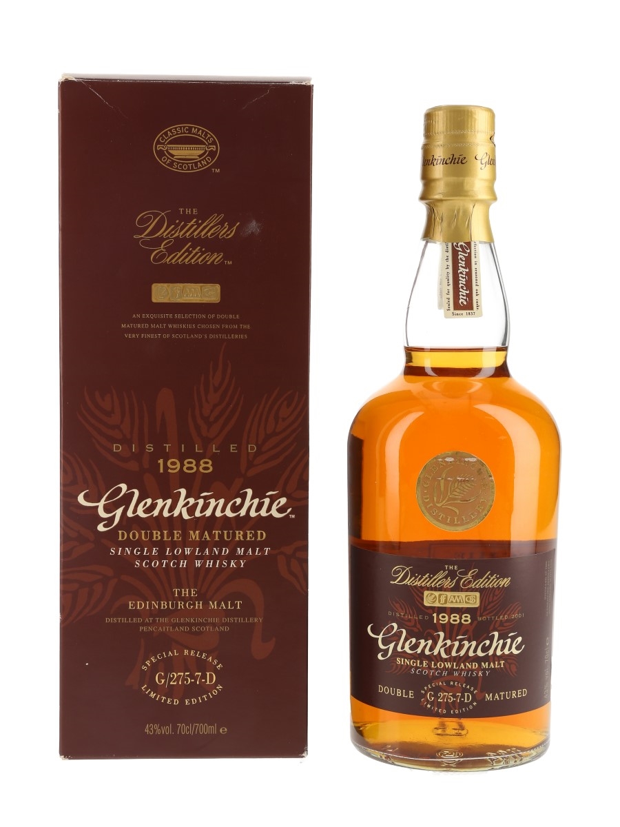 Glenkinchie 1988 Distillers Edition Bottled 2001 70cl / 43%