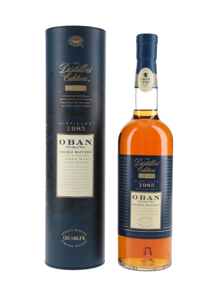 Oban 1985 Distillers Edition Bottled 2001 70cl / 43%
