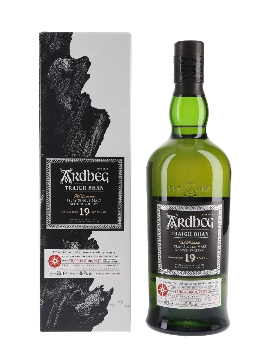 Ardbeg 19 Year Old Traigh Bhan Bottled 2020 - Small Batch Release 70cl / 46.2%