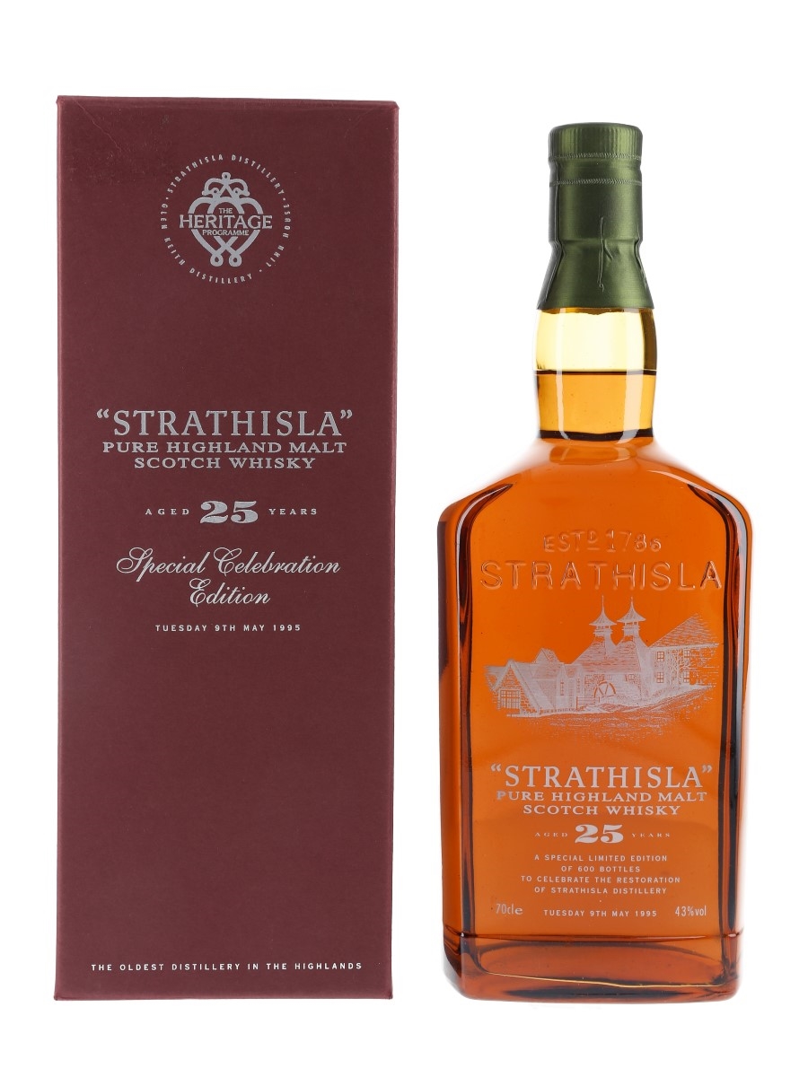 Strathisla 25 Year Old Distillery Restoration Bottling 70cl / 43%