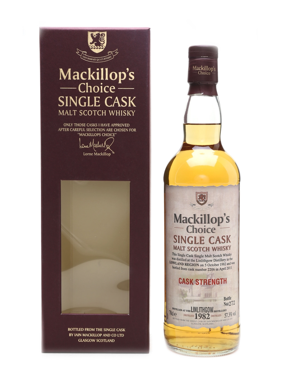 Linlithgow 1982 Mackillop's Choice St Magdalene Distillery 70cl / 57.3%