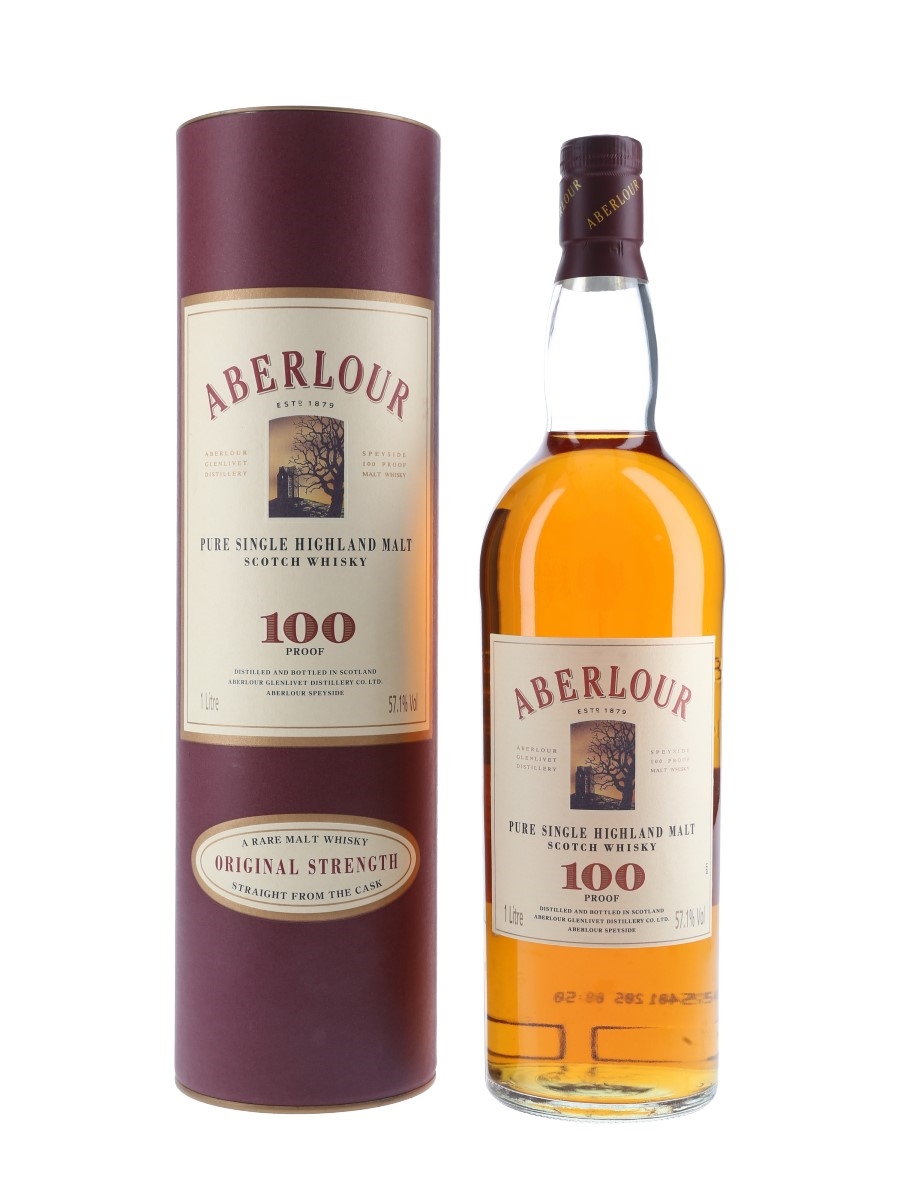 Aberlour 100 Proof Bottled 1990s - Duty Free 100cl / 57.1%