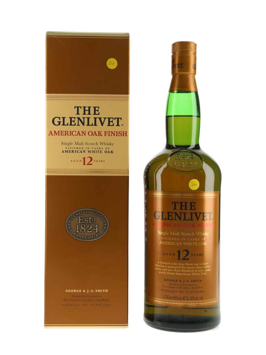 Glenlivet 12 Year Old American Oak Finish Bottled 2000s 100cl / 40%