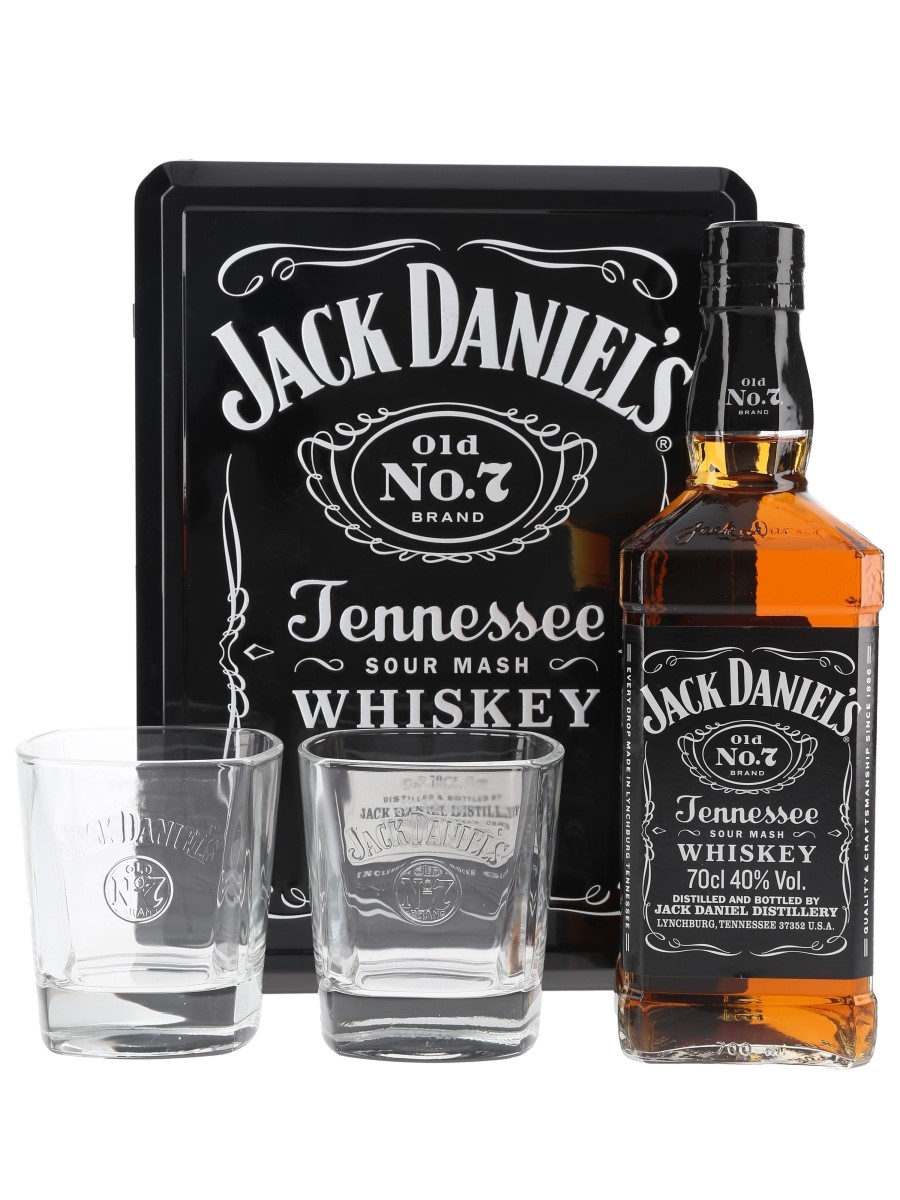 Jack Daniel's Old No.7 Whiskey Set  70cl / 40%