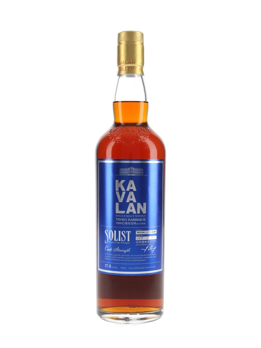 Kavalan Solist Vinho Barrique Distilled 2009, Bottled 2015 70cl / 57.8%