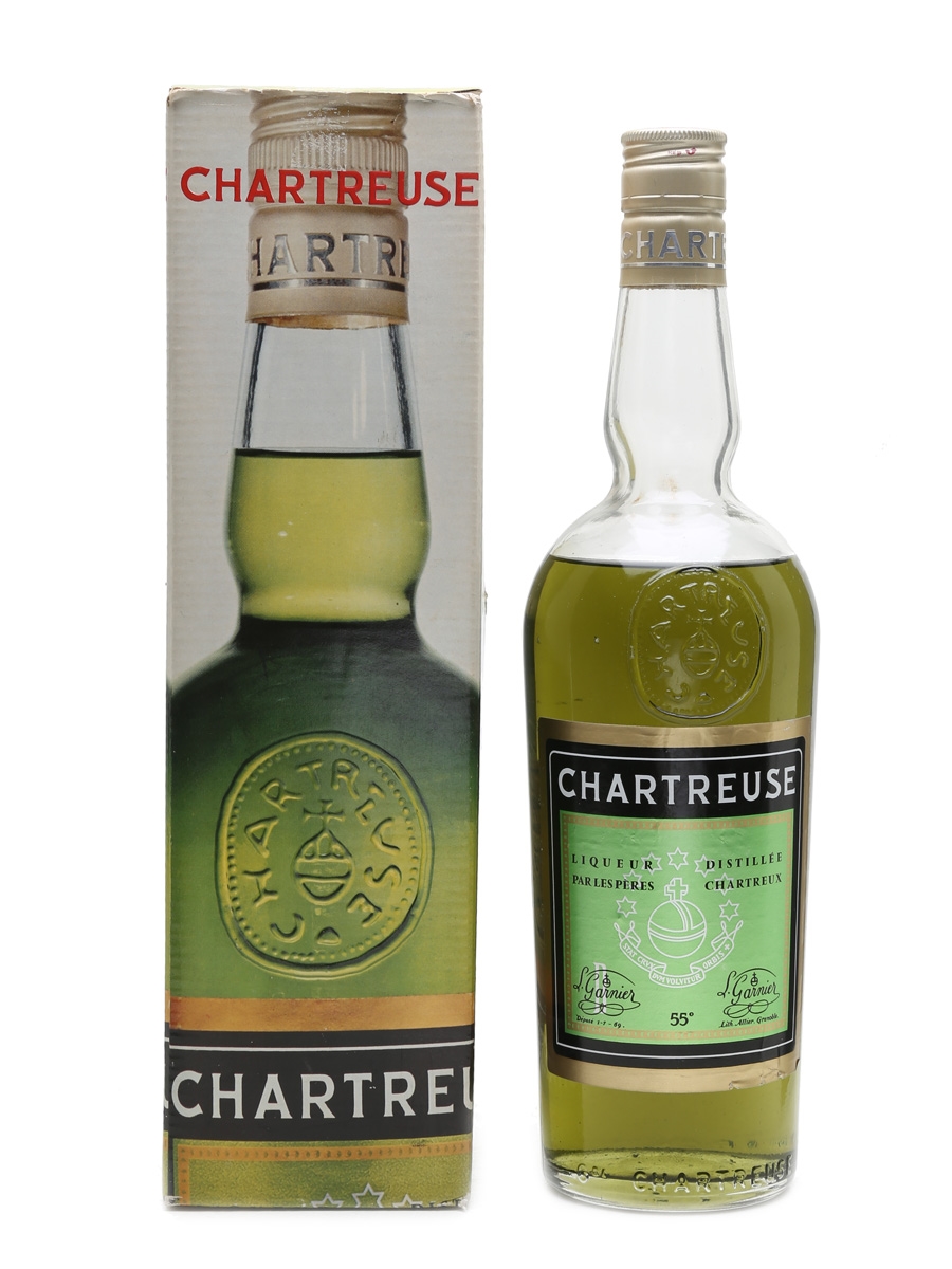 Chartreuse Green Liqueur Bottled 1970s 70cl / 55%
