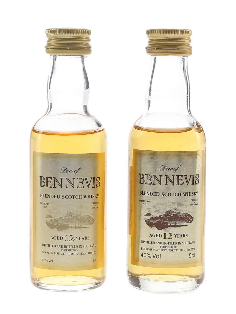 Dew Of Ben Nevis 12 Year Old  2 x 5cl / 40%