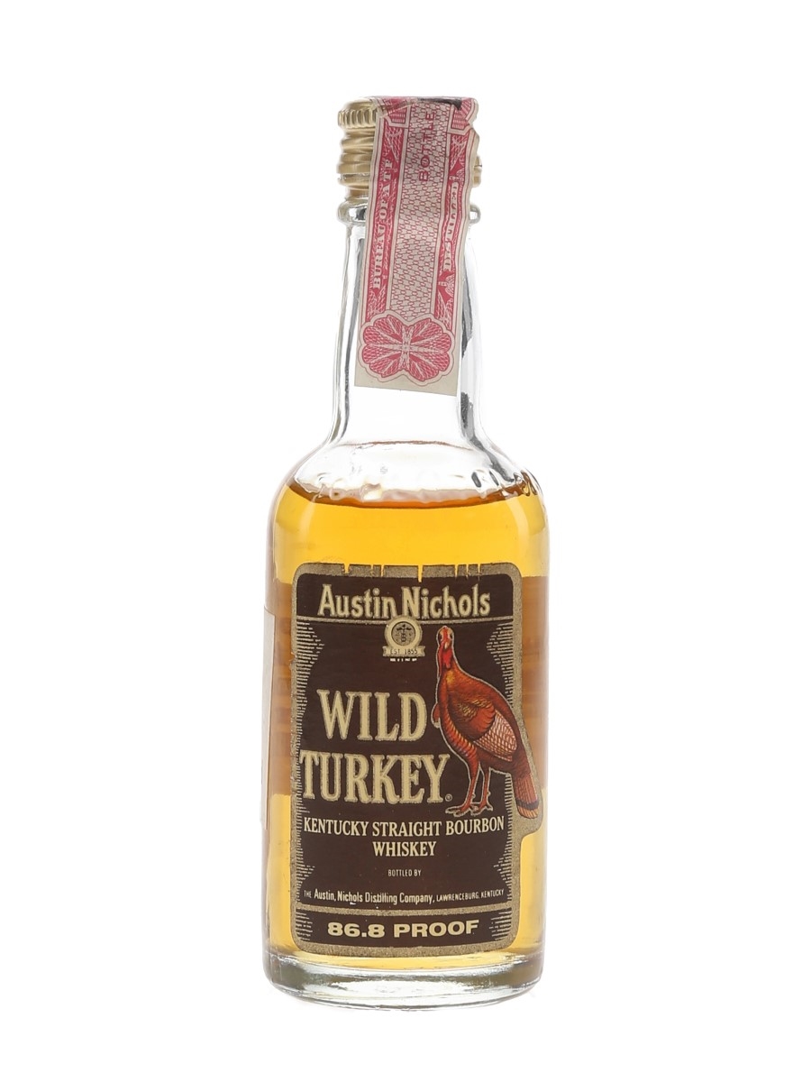 Wild Turkey Bottled 1980s - Atkinson, Baldwin And Co 5cl / 43.4%