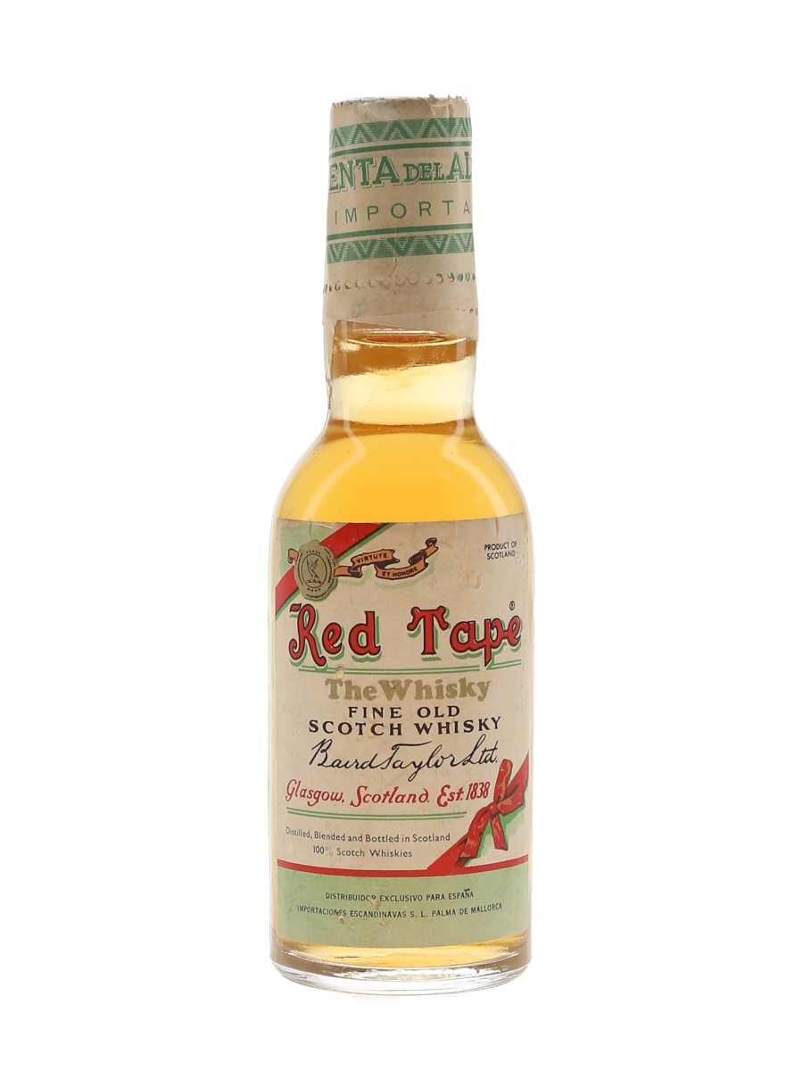 Red Tape Bottled 1960s 5cl