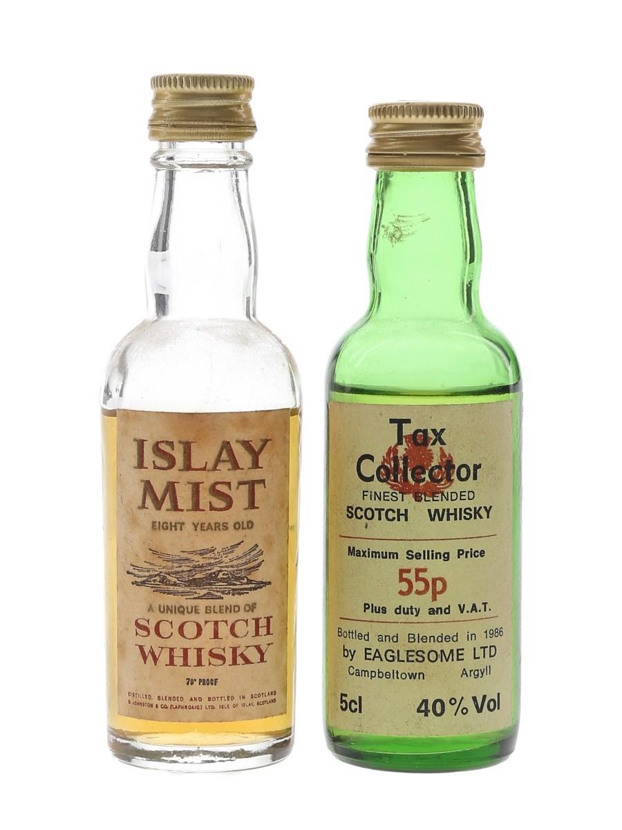 Eaglesome & Islay Mist Bottled 1970s & 1980s 2 x 5cl