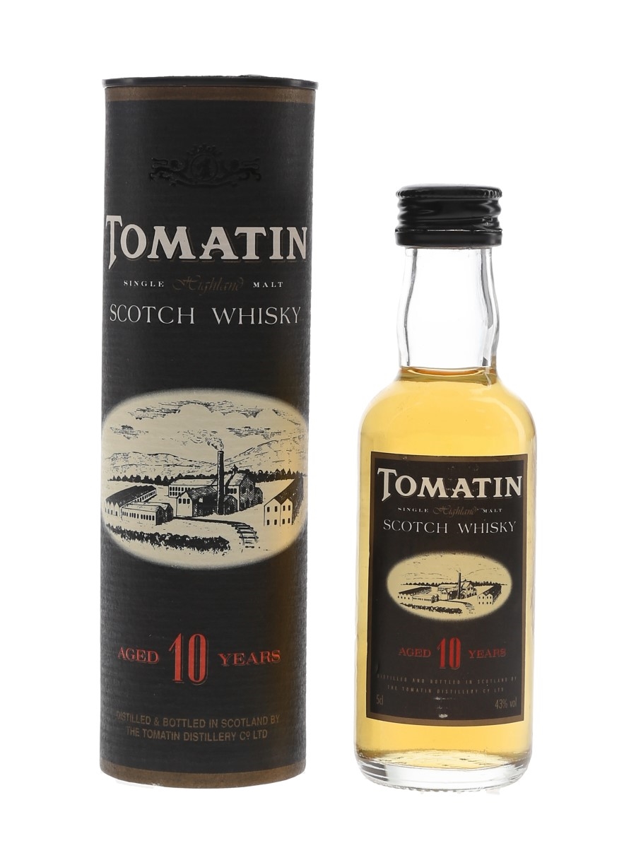 Tomatin 10 Year Old Bottled 1990s 5cl / 43%