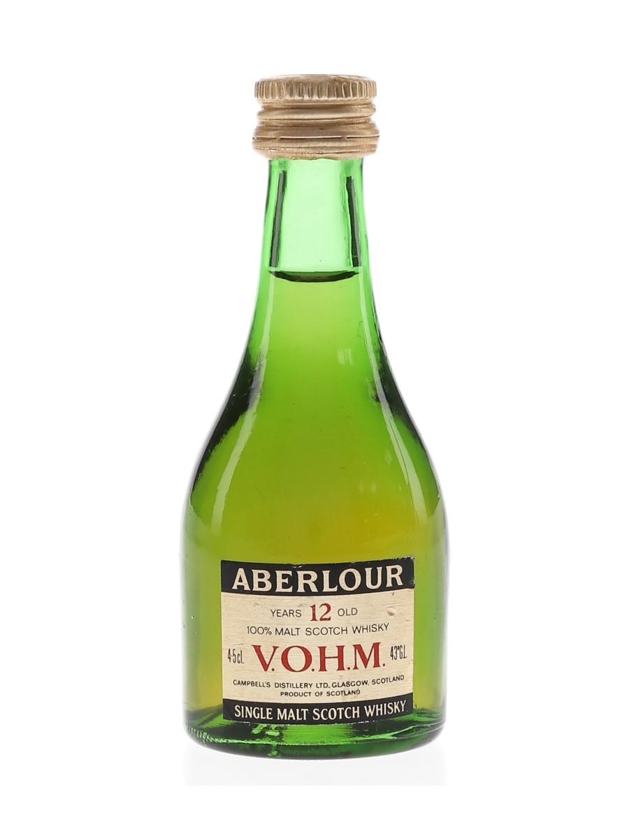 Aberlour 12 Year Old VOHM Bottled 1990s 4.5cl / 43%