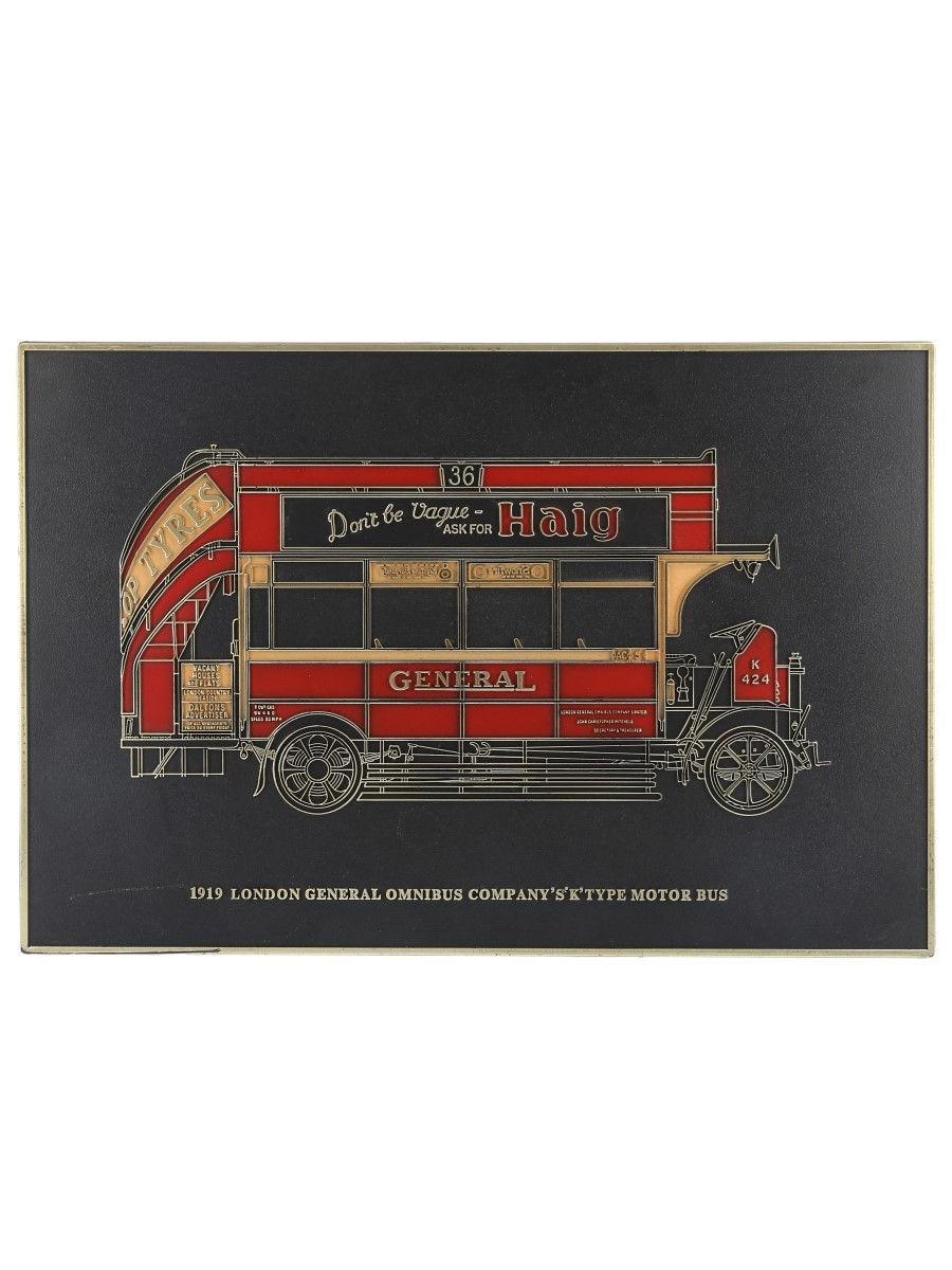 1919 cheapest Haig London General Omnibus Sign