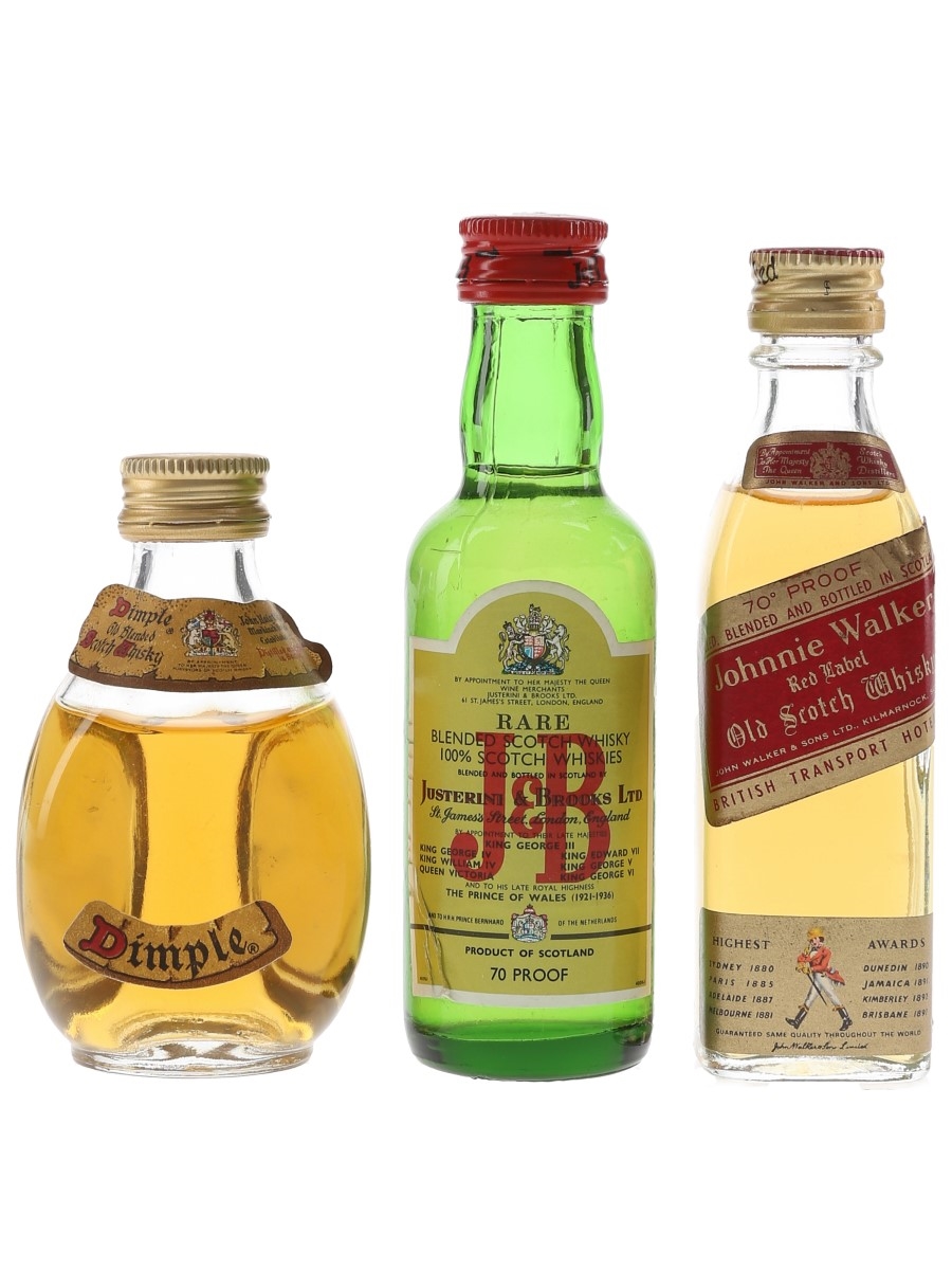 Dimple, J & B & Johnnie Walker - Lot 105566 - Buy/Sell Blended Whisky ...